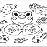 télécharger coloriage Animaux Kawaii gratuit