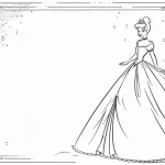 coloriage Cendrillon pour enfant