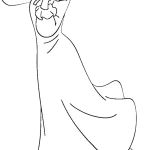 coloriage Cendrillon à imprimer pour enfant de 6 ans