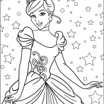 coloriage Cendrillon a dessiner en ligne
