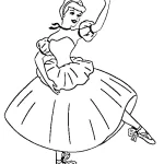 coloriage Cendrillon à imprimer gratuitement pdf