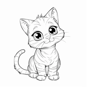 coloriage Chat à imprimer gratuit