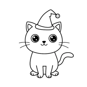 coloriage Chat 3 en ligne pour enfant