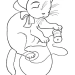 coloriage Chat et dessin a imprimer