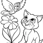 coloriage Chat pour enfant de à imprimer