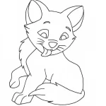 coloriage Chat pour enfants
