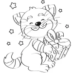 coloriage Chat pour enfant de 5 ans