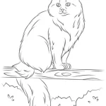 coloriage Chat pour enfants a imprimer gratuit
