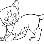 coloriage Chat a colorier en ligne gratuitement