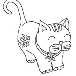 coloriage Chat et dessin a imprimer