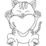 coloriage Chat et apprentissage