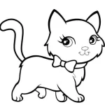 coloriage Chat à imprimer pdf gratuit
