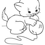 coloriage Chat a imprimer gratuitement