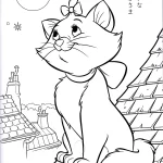 coloriage Chat à imprimer pour enfant de 6 ans