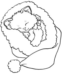 coloriage Chat pour enfant