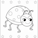coloriage Coccinelle a colorier en ligne