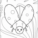 coloriage Coccinelle a dessiner en ligne