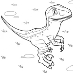 coloriage Dinosaures à imprimer pour enfants