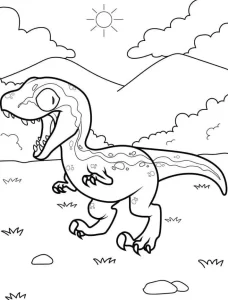 imprimer coloriage Dinosaures