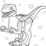 image de coloriage Dinosaures pour enfant