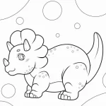 coloriage Dinosaures pour enfant à imprimer