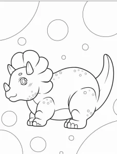 coloriage Dinosaures pour enfant à imprimer