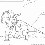 coloriage Dinosaures à imprimer pour enfant de 12 ans