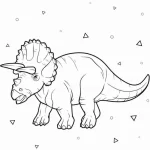 coloriage Dinosaures pour primaire