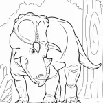 coloriage Dinosaures pour enfant a imprimer gratuit