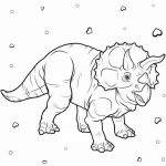 coloriage Dinosaures a colorier en ligne