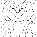 imprimer coloriage Dinosaures gratuit