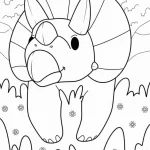 coloriage Dinosaures a colorier en ligne gratuitement