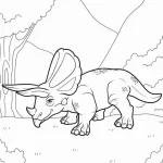 coloriage Dinosaures pour enfants à télécharger