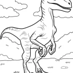 coloriage Dinosaures pour enfant gratuit
