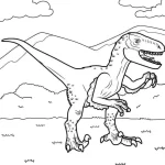télécharger coloriage Dinosaures gratuit