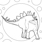 coloriage Dinosaures a dessiner en ligne