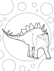 coloriage Dinosaures a dessiner en ligne