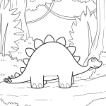 coloriage Dinosaures a dessiner en ligne