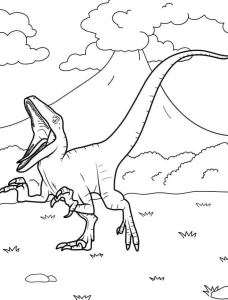 imprimer coloriage Dinosaures