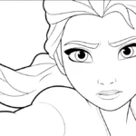 coloriage Disney à imprimer pour enfant de 7 ans