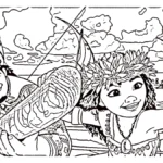 coloriage Disney à imprimer pour enfant de 12 ans