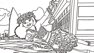 coloriage Disney à imprimer pdf gratuit