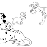 coloriage Disney pour enfant de 3 ans