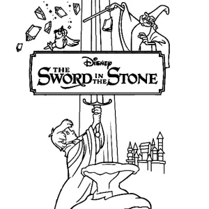 image de coloriage Disney68 pour enfant