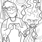 coloriage Elemental pour enfant gratuit