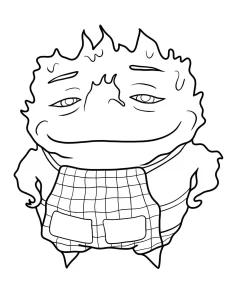 coloriage Elemental gratuit pour enfants