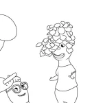 coloriage Elemental pour enfant a imprimer gratuit