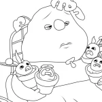 image pour coloriage Elemental enfant