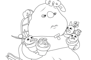 image pour coloriage Elemental enfant