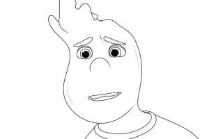 coloriage Elemental à imprimer pour enfant de 9 ans